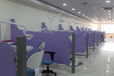 جولة في مبنى العيادات الطبية