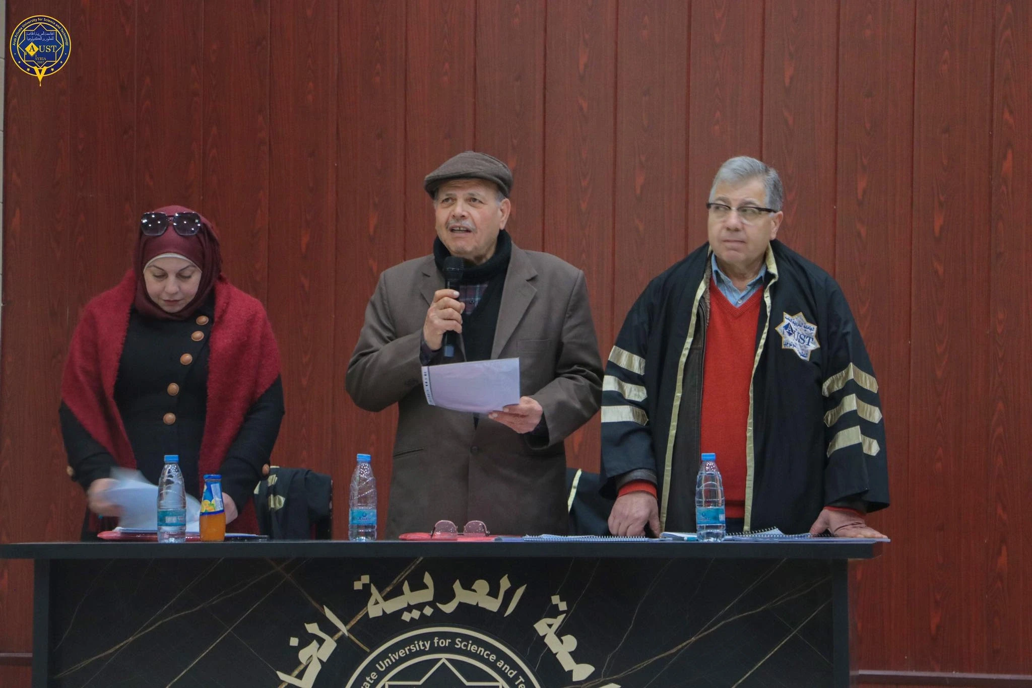 تحكيم مشاريع كلية هندسة الصناعات الكيميائية للفصل الاول من العام الدراسي 2025-2026