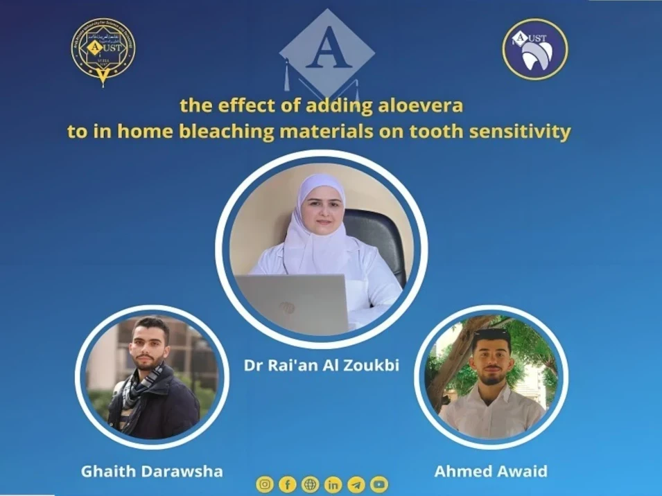 قبول نشر بحث طالبين من طلاب كلية طب الأسنان في مجلة علمية معتمدة