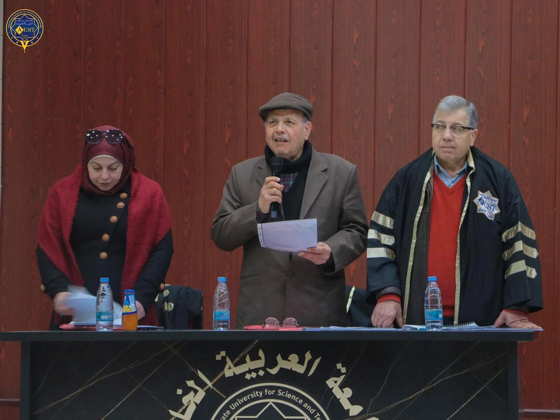 تحكيم مشاريع كلية هندسة الصناعات الكيميائية للفصل الاول من العام الدراسي 2025-2026